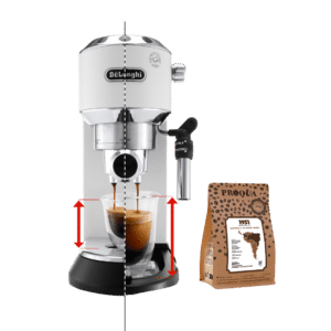MACHINE À CAFÉ DEDICA EC695.W DELONGHI + 1 PAQUET DE CAFÉ OFFERT
