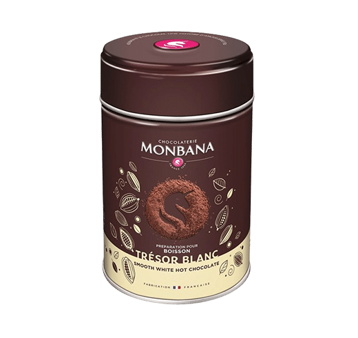 Chocolat blanc en poudre trésor de chocolat - Monbana 200 g