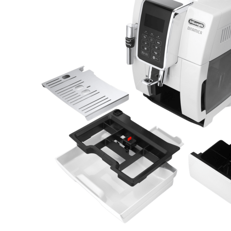 MACHINE À CAFÉ À GRAINS DINAMICA BLANCHE 3535.W + 500G DE CAFÉ OFFERTS