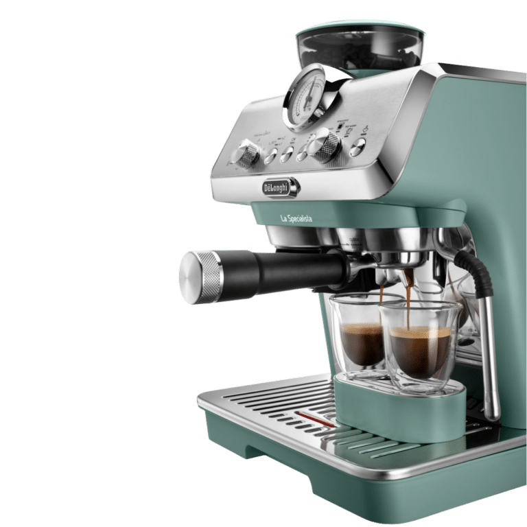 MACHINE À CAFÉ À GRAINS LA SPECIALISTA VERT JADE EC9155.GR DELONGHI