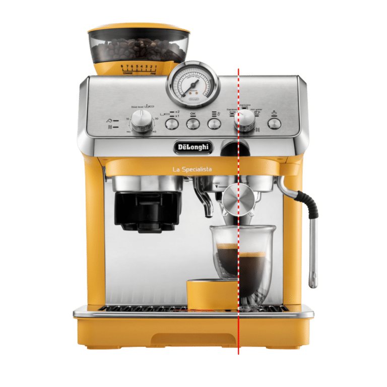 MACHINE À CAFÉ À GRAINS LA SPECIALISTA JAUNE EC9155.YE DELONGHI