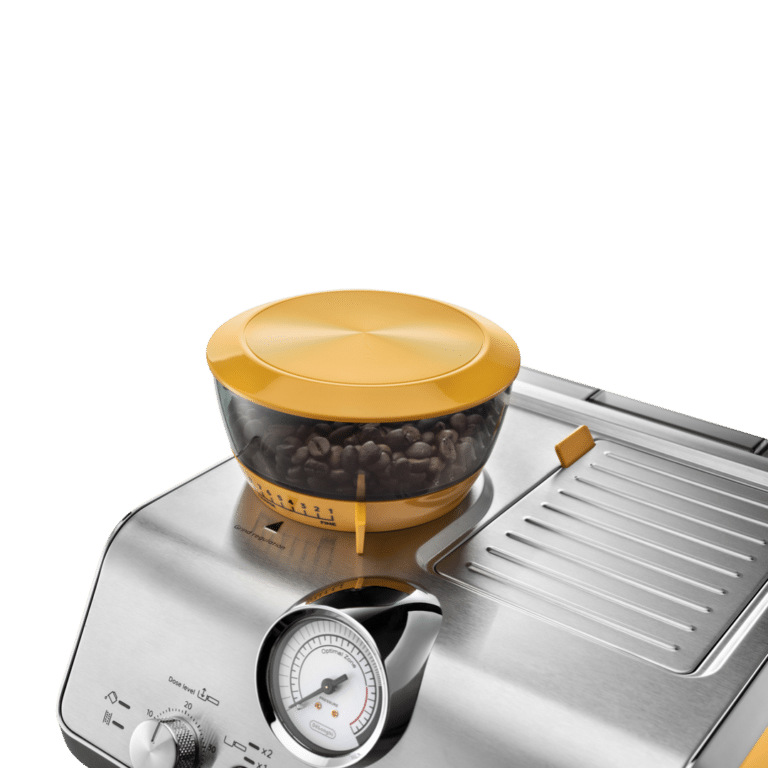 MACHINE À CAFÉ À GRAINS LA SPECIALISTA JAUNE EC9155.YE DELONGHI