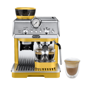 MACHINE À CAFÉ À GRAINS LA SPECIALISTA JAUNE EC9155.YE DELONGHI