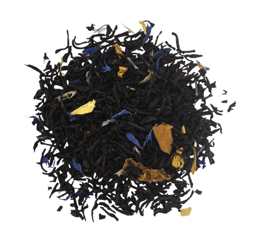 Thé noir "fleurs de la jungle" de la marque comptoir français du thé