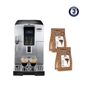 MACHINE À CAFÉ À GRAINS DINAMICA METAL 3535.SB + 500G de café 1951 offerts