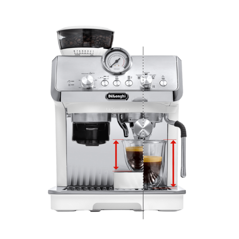 MACHINE À CAFÉ À GRAINS LA SPECIALISTA ARTE EVO TITANIUM EC9155.W DELONGHI