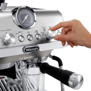 MACHINE À CAFÉ À GRAINS LA SPECIALISTA ARTE EVO TITANIUM EC9255.M DELONGHI
