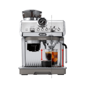 MACHINE À CAFÉ À GRAINS LA SPECIALISTA ARTE EVO TITANIUM EC9255.M DELONGHI