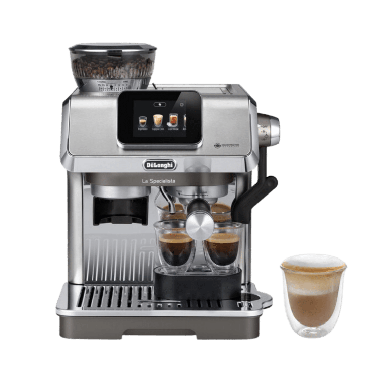MACHINE À CAFÉ À GRAINS LA SPECIALISTA ARTE EVO TITANIUM EC9255.M DELONGHI