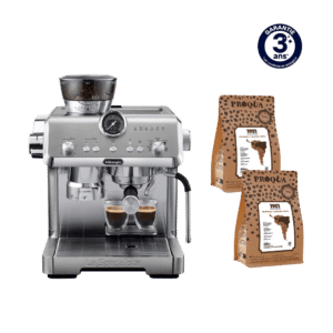 MACHINE À CAFÉ À GRAINS LA SPECIALISTA OPERA METAL EC9555.M DELONGHI + 500G DE CAFÉ 1951 OFFERTS (2x250g)